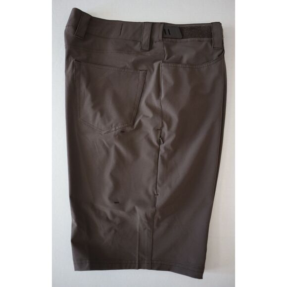 Zoic 1193EDGE Men's Sz XL Java Brown Edge 12" Shorts - Picture 9 of 9